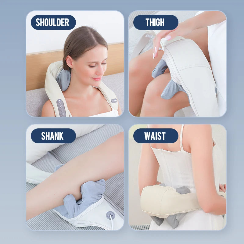 Portable Mini Relaxer Dredge Kneading Smart Electric Wrap